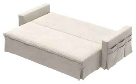Угловой диван K0000327304, 345х150 см, обивка ткань, кремовый купить,NaN