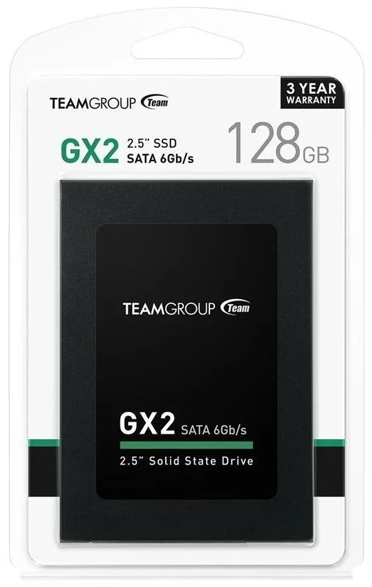 SSD 128 GB TeamGroup GX2 Sata3 Black купить,0
