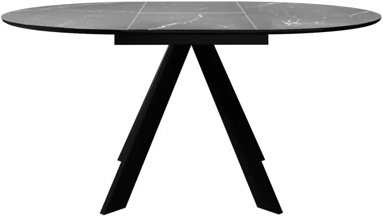 Обеденный стол ДИК DikLine SKC100, 100х100x76 см, керамогранит, серый купить,NaN