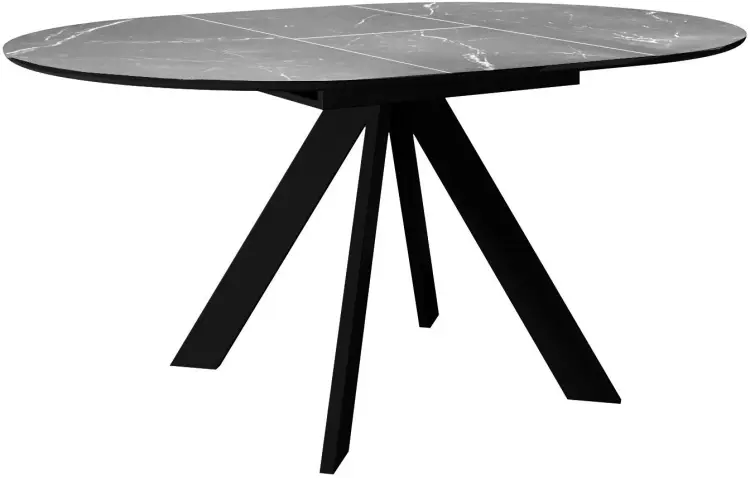 Обеденный стол ДИК DikLine SKC100, 100х100x76 см, керамогранит, серый купить,NaN