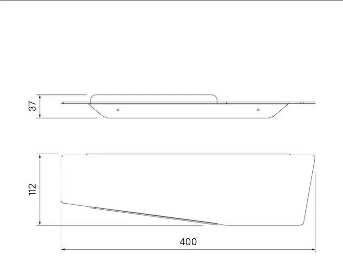 IDDIS полка SLIBS00i44 1 шт, нержавеющая сталь