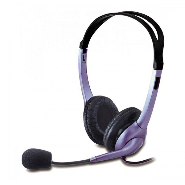 Наушники Genius HS-04S фиолетовые купить,5532