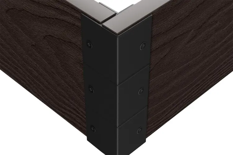Holzhof угловой элемент доски CEH225PB черный