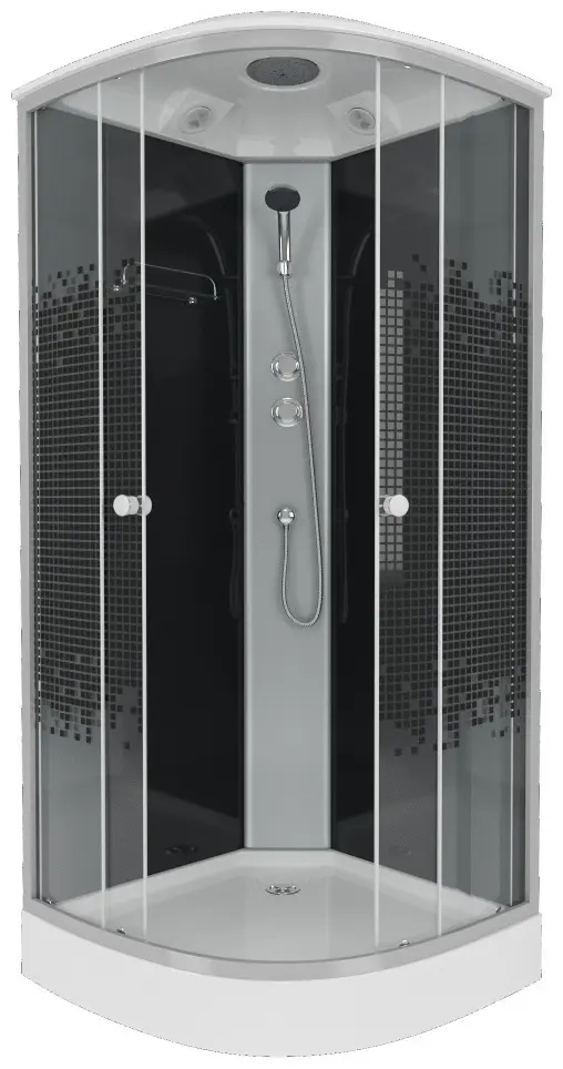 Душевая кабина Niagara NG-4502-14, 215х100 см, низкий поддон