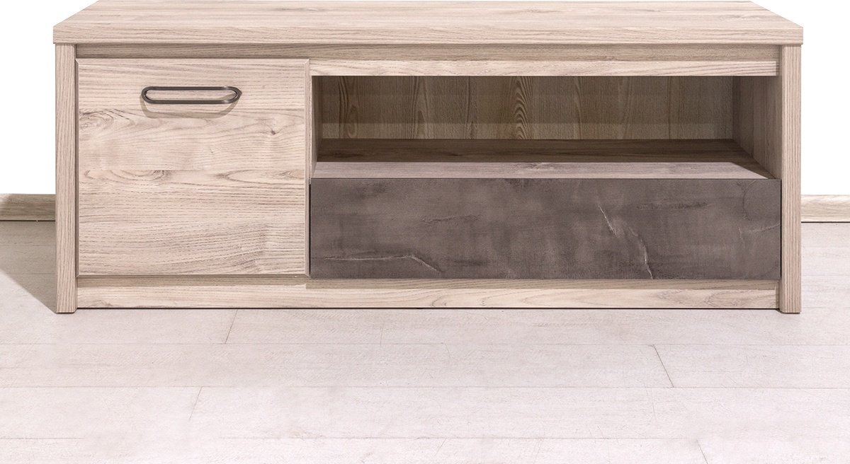 ТВ-тумба напольная ANREX Джаз, 127x52.5x40.5 см, коричневый - ForteMarket ТВ-тумба напольная ANREX Джаз, 127x52.5x40.5 см, коричневый купить,0