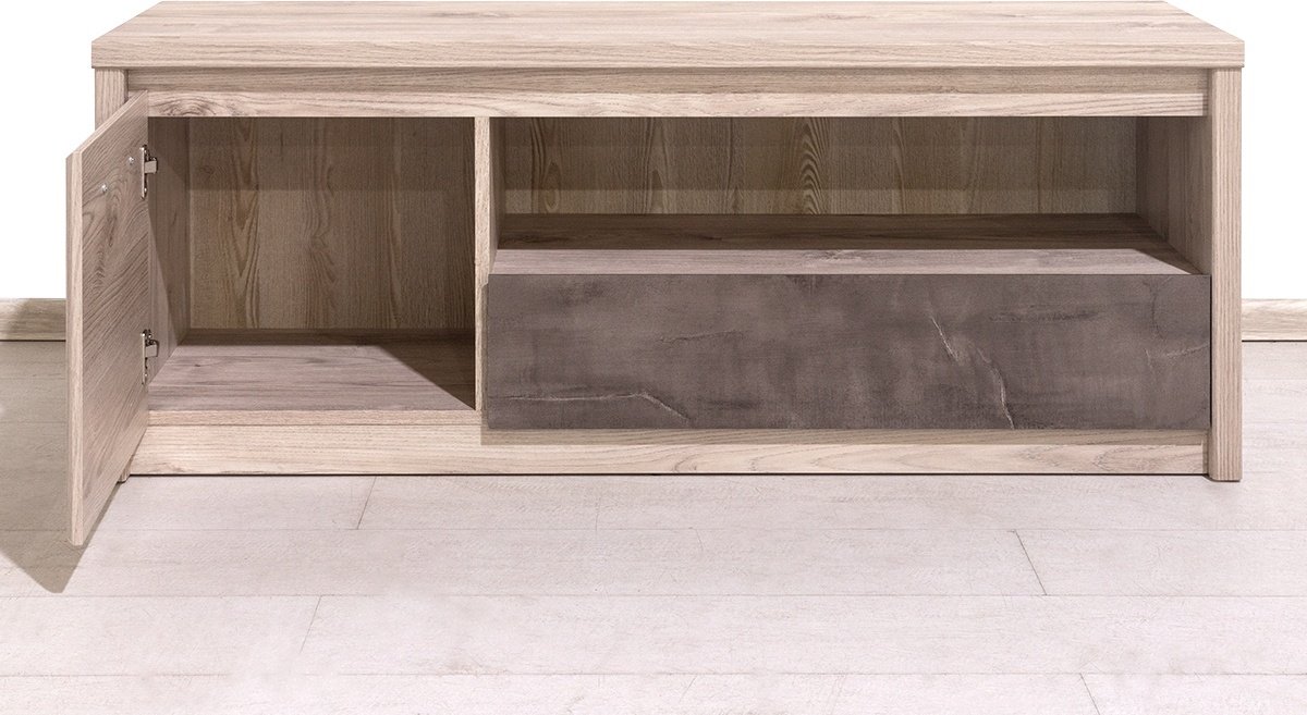 ТВ-тумба напольная ANREX Джаз, 127x52.5x40.5 см, коричневый - ForteMarket ТВ-тумба напольная ANREX Джаз, 127x52.5x40.5 см, коричневый купить,0