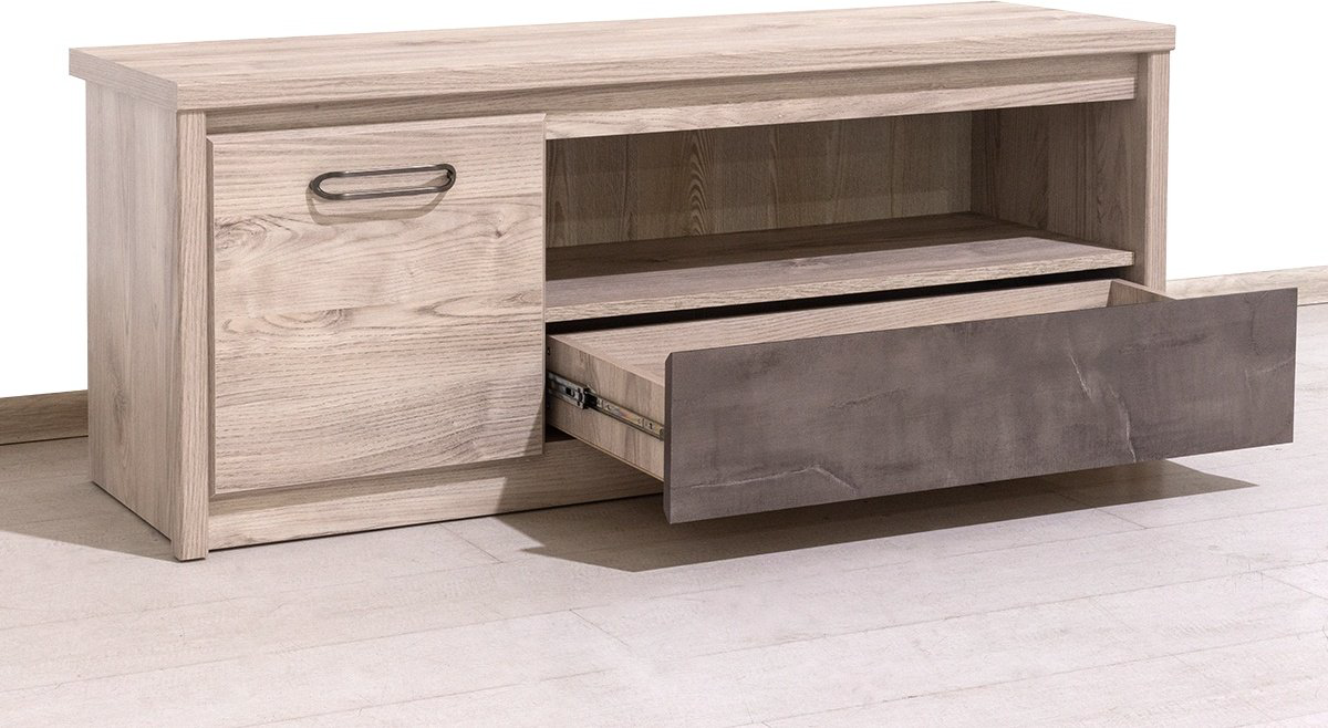 ТВ-тумба напольная Anrex QWEDD7012 Джаз 127x52.5x40.5см коричневый купить,NaN