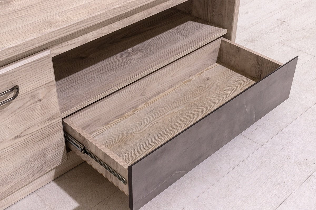 ТВ-тумба напольная ANREX Джаз, 127x52.5x40.5 см, коричневый - ForteMarket ТВ-тумба напольная ANREX Джаз, 127x52.5x40.5 см, коричневый купить,0