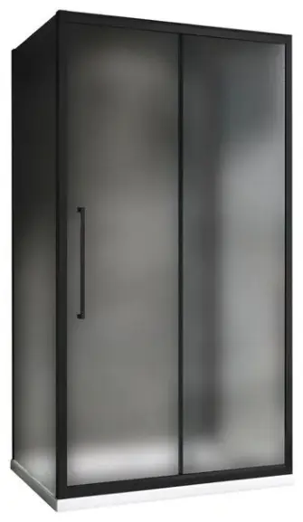 Душевое ограждение Abber трехстенное AG30100BMH-S90BM-S90BM, 900х1950 мм купить,NaN