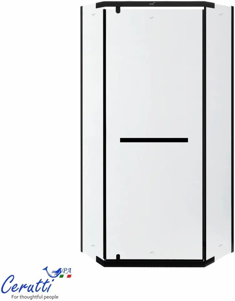 Душевое ограждение KABINKA.KZ двухстенное CHIKA ZP91BF, 900х1950 мм