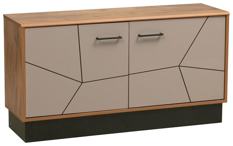 ТВ-тумба напольная Седьмое небо Гамма , 120x64x36 см, серый купить,NaN