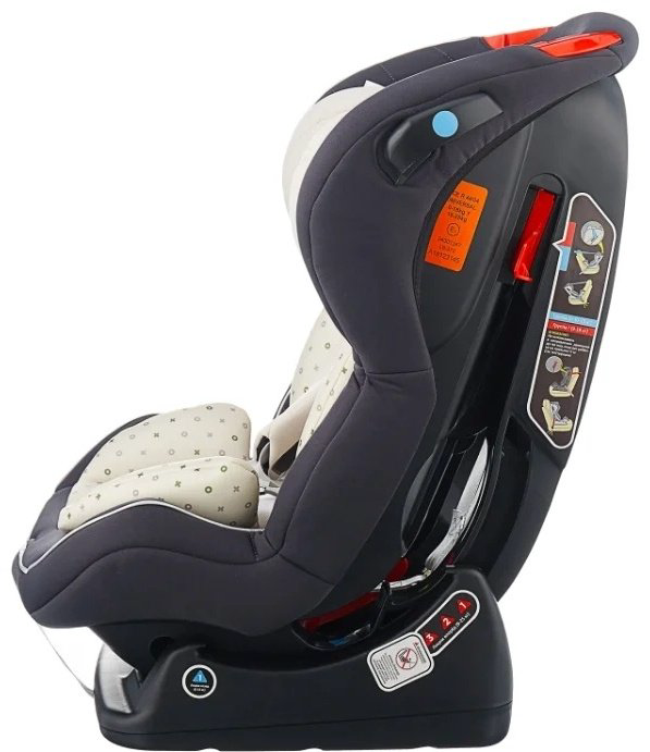 Happy baby Passenger V2 0/1/2 (до 25 кг) серый купить,NaN