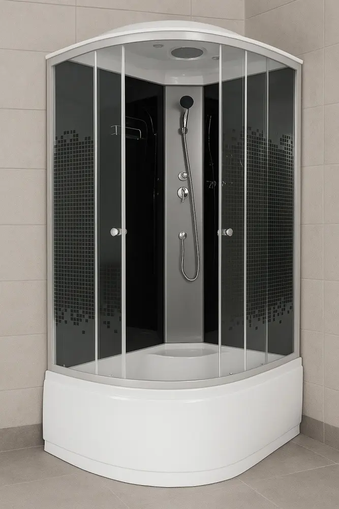 Душевая кабина Niagara NG-7510-14R, 215х120 см, высокий поддон