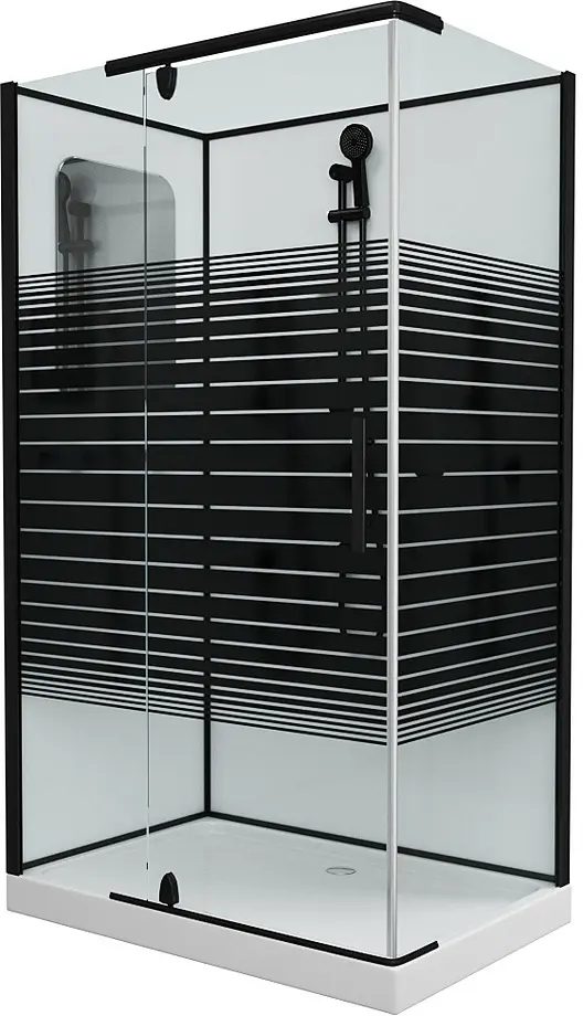 Душевая кабина Grossman GR272QL, 205х120 см, низкий поддон