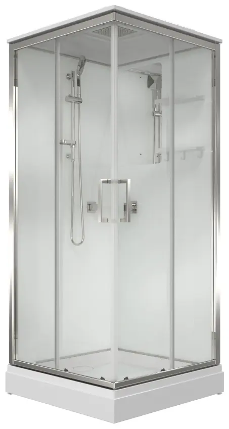 Душевая кабина Triton Рич-Хром М4, 219.5х90 см, низкий поддон купить,NaN