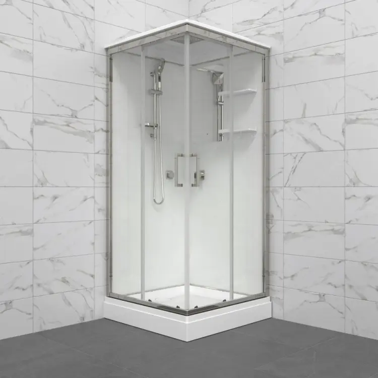 Душевая кабина Triton Рич-Хром М4, 219.5х90 см, низкий поддон купить,NaN