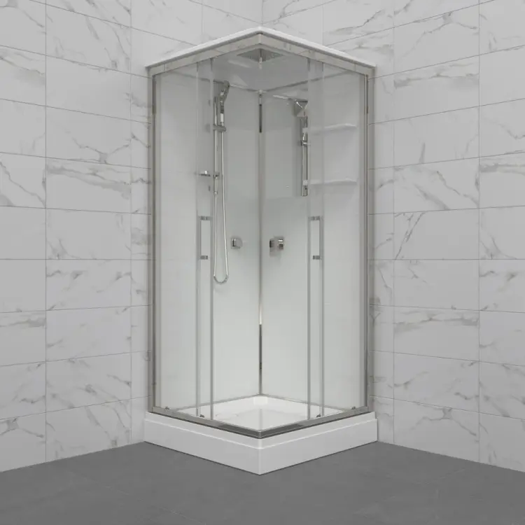 Душевая кабина Triton Рич-Хром М4, 219.5х90 см, низкий поддон купить,NaN