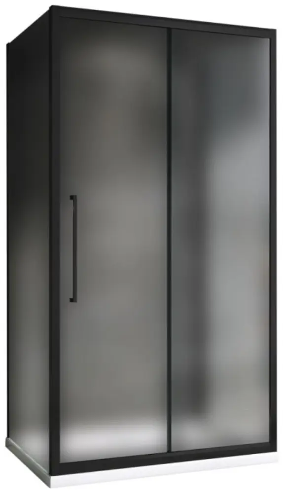 Душевое ограждение Abber трехстенное AG30170BMH-S70BM-S70BM, 700х1950 мм