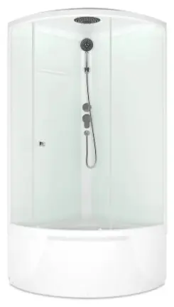 Душевая кабина Domani-Spa Simple high, 218х90 см, высокий поддон