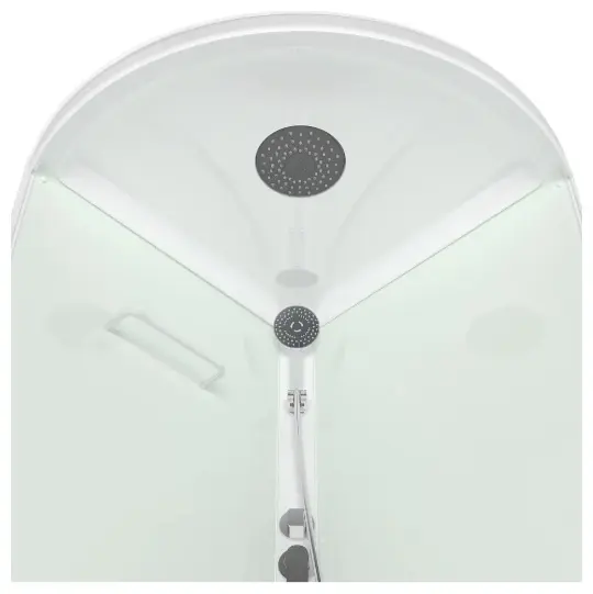 Душевая кабина Domani-Spa Simple high, 218х90 см, высокий поддон