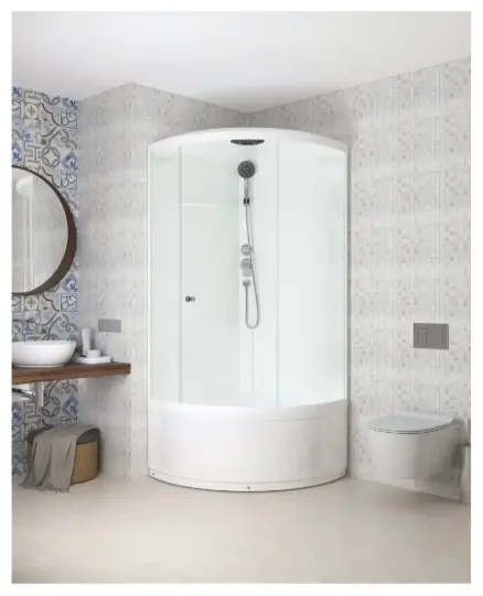 Душевая кабина Domani-Spa Simple high, 218х90 см, высокий поддон