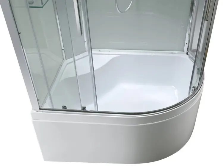Душевая кабина KABINKA.KZ EM5811LNT, 208х80 см, высокий поддон