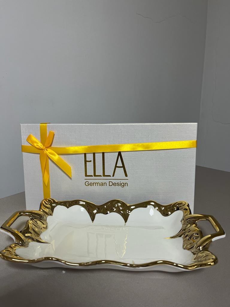 Блюдо ELLA 1 шт, фарфор, 28х18 см