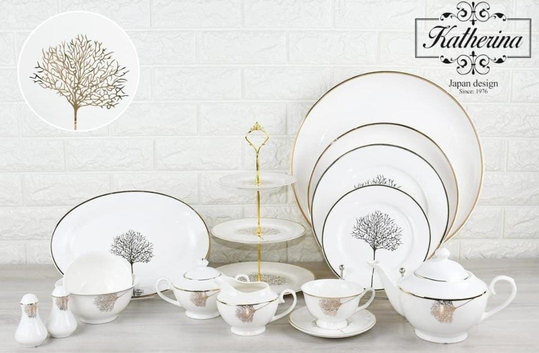 Сервиз на 12 персон Katherina , предметов: 105, чайно-столовый, фарфор - ForteMarket Сервиз на 12 персон Katherina , предметов: 105, чайно-столовый, фарфор купить,0