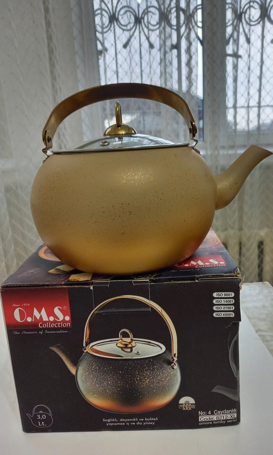 Чайник O.M.S. Collection 8212-XL 3 л, гранит - ForteMarket Чайник O.M.S. Collection 8212-XL 3 л, гранит купить,0