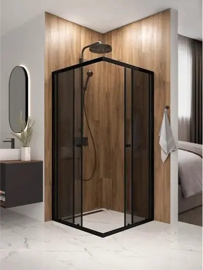 Душевое ограждение KABINKA.KZ двухстенное CH Shape 2 99, 900х1900 мм