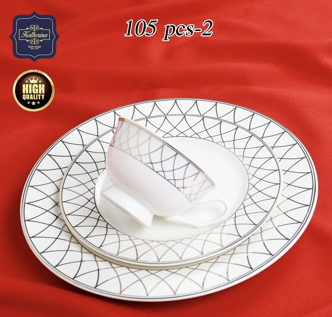 Сервиз на 12 персон Katherina , предметов: 105, чайно-столовый, фарфор купить,NaN