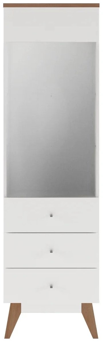Шкаф-витрина Гербор Тата 006 REG1W2S белый купить,NaN