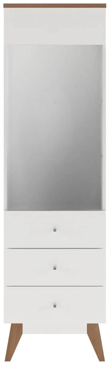 Шкаф-витрина Гербор Тата 006 REG1W2S белый купить,NaN