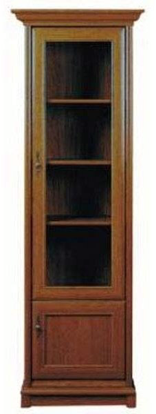 Шкаф-витрина Гербор Соната 1dp 70.5x43x204см коричневый купить,NaN