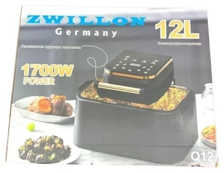 Аэрогриль Zwillon ZW-Q12 12л черный