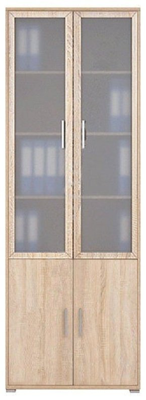 Шкаф-витрина Гербор Офис Лайн 020 REG 2W2D 79 220 бежевый купить,NaN