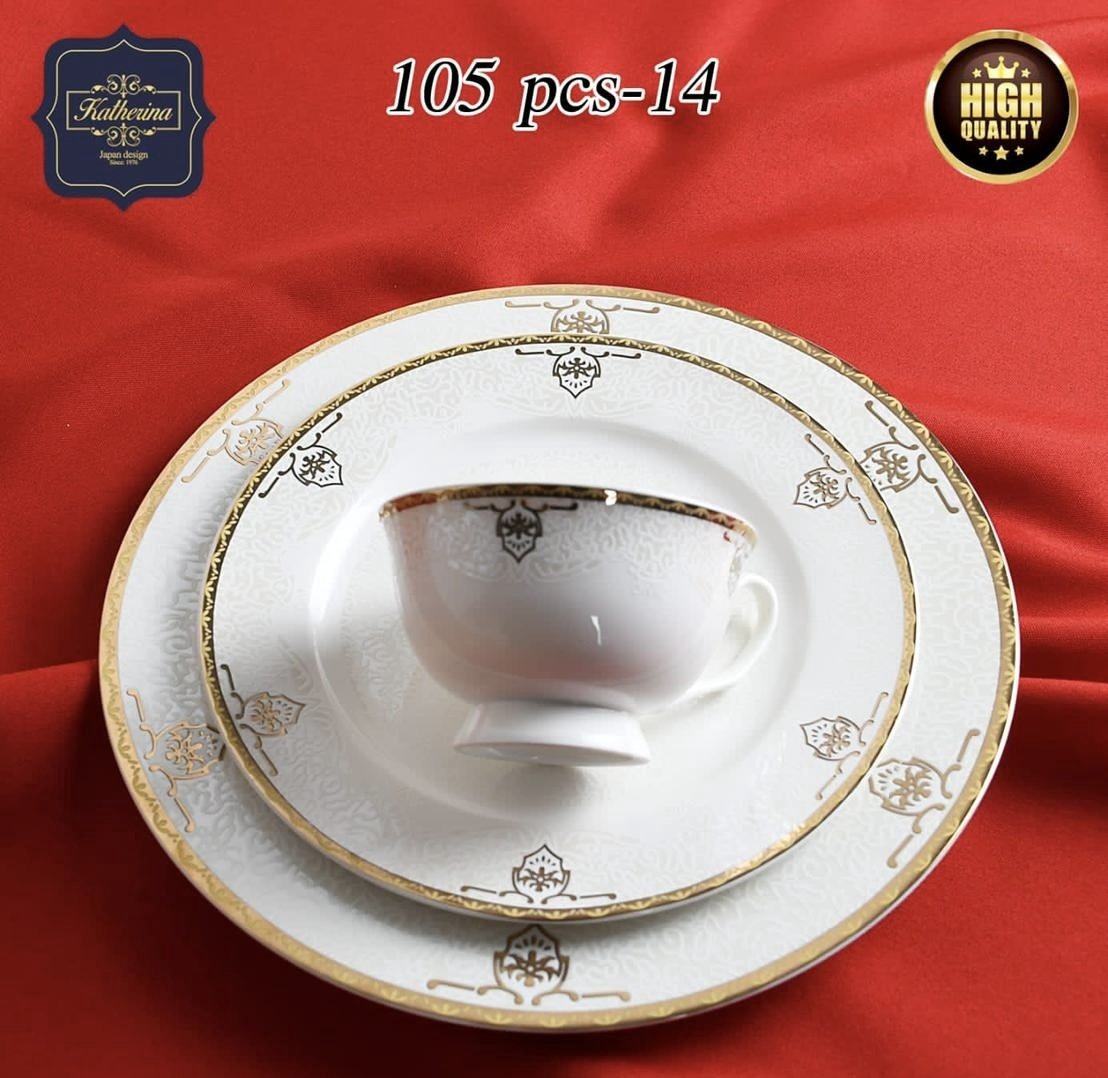 Сервиз на 12 персон Katherina , предметов: 105, чайно-столовый, фарфор купить,NaN