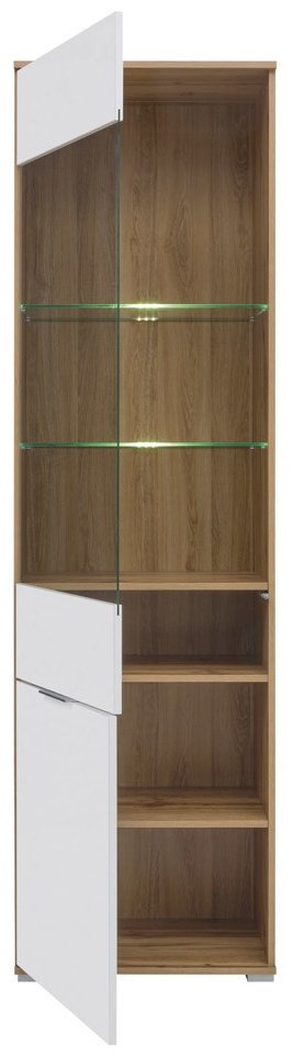 Гербор Злата REG1W1D, ЛДСП, стекло, 56x41x195см купить,NaN