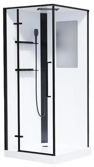 Душевая кабина ESBANO ESM-QUADRO-90, 215х90 см, низкий поддон
