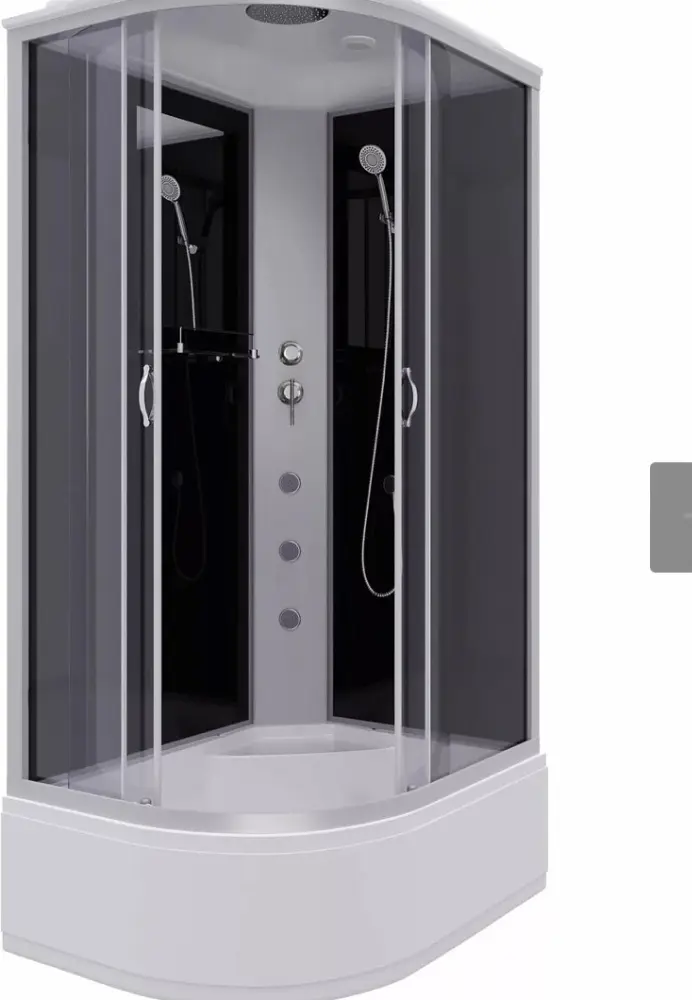 Душевая кабина KABINKA.KZ NG-2510-14RG , 215х128 см, высокий поддон купить,NaN
