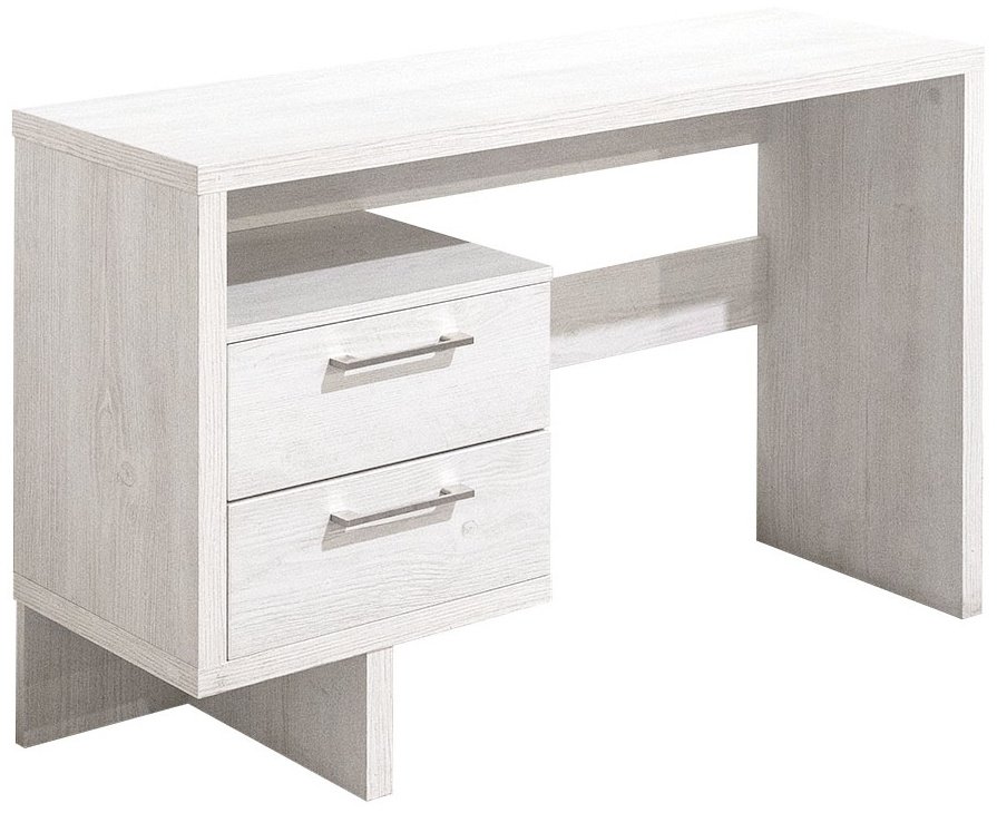 Туалетный столик MySTAR Вирджиния 1817 35x108x75 см, ЛДСП, белый, серый купить,NaN