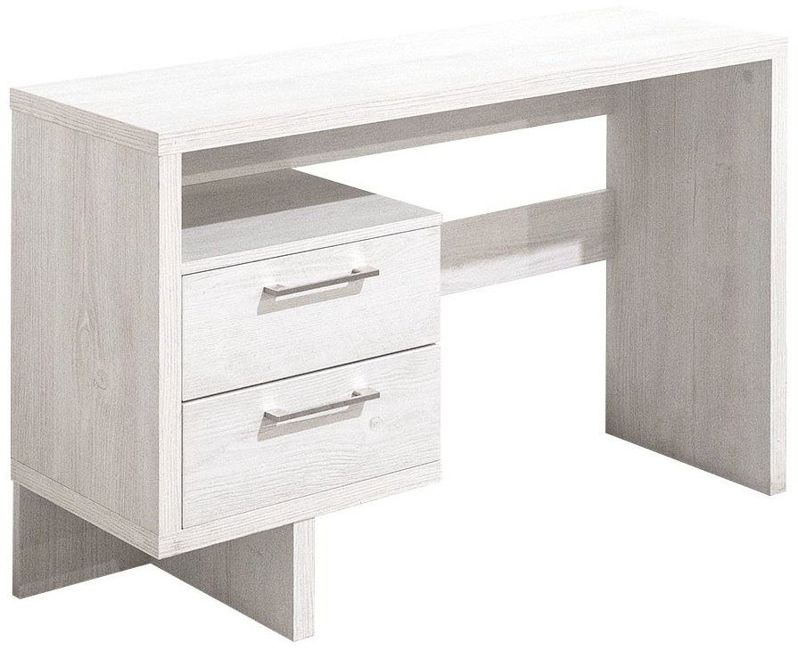 Туалетный столик MySTAR Вирджиния 1817 35x108x75 см, ЛДСП, белый, серый купить,NaN