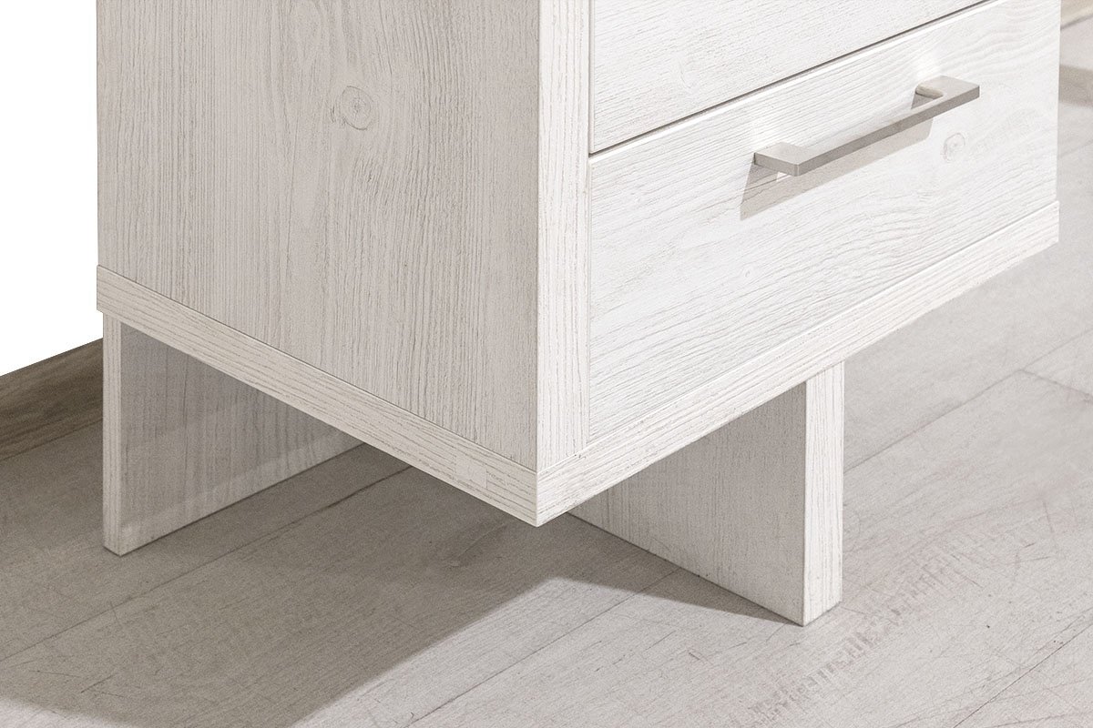 Туалетный столик MySTAR Вирджиния 1817 35x108x75 см, ЛДСП, белый, серый купить,NaN
