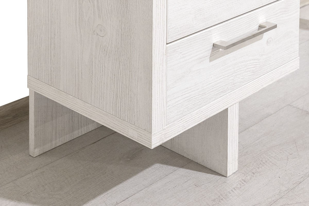 Туалетный столик MySTAR Вирджиния 1817 35x108x75 см, ЛДСП, белый, серый купить,NaN