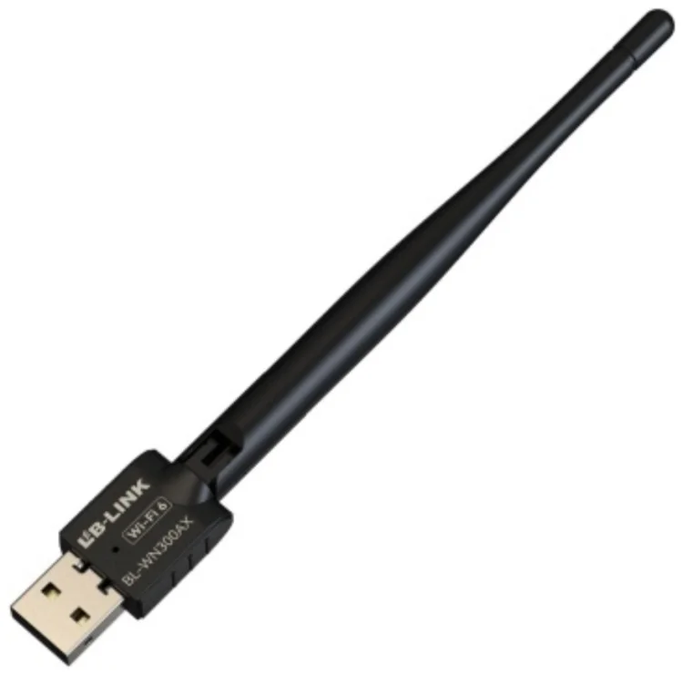 Беспроводной сетевой USB адаптер LB-Link BL-WN300AX Black купить,0