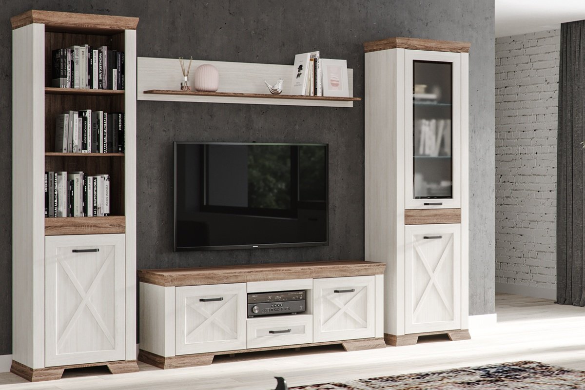 Шкаф BRW Брест Марсель-REG1DP 00026524 66.5x45.4x210.5см бежевый купить,NaN