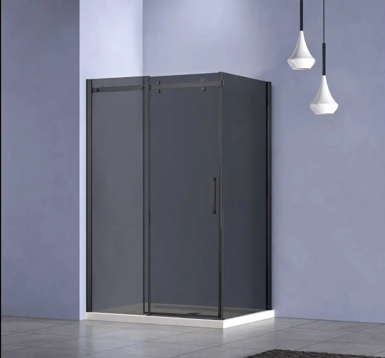 Душевое ограждение KABINKA.KZ двухстенное VSR-4CN9015CGB, 1500х1950 мм купить,NaN