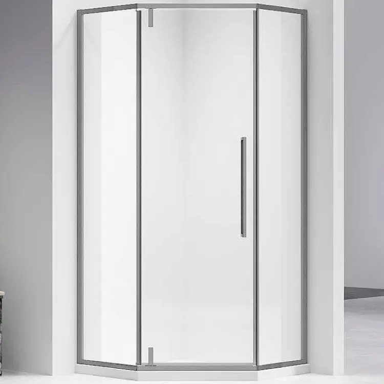 Душевое ограждение KABINKA.KZ двухстенное VSP-4SN900CLGM, 900х1950 мм