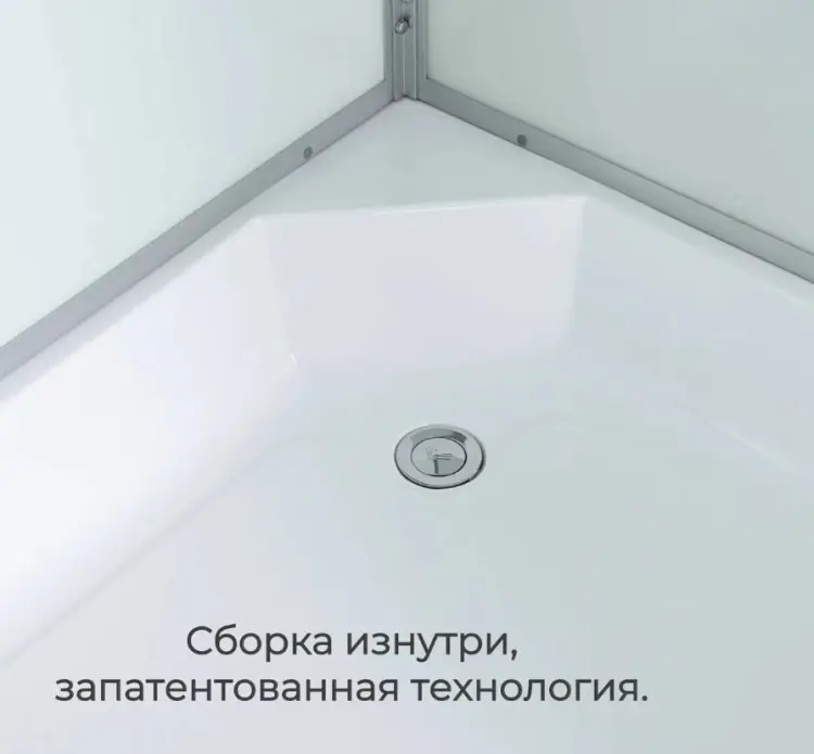 Душевая кабина KABINKA.KZ D3080 N, 208х80 см, средний поддон