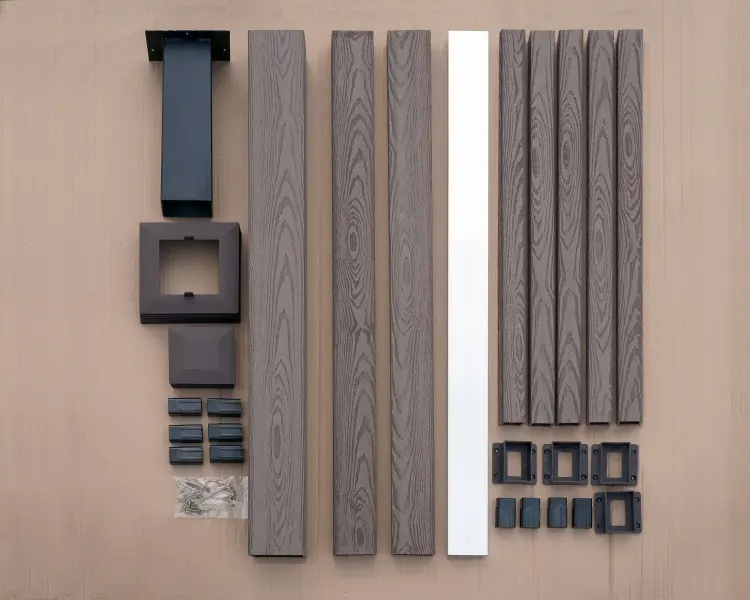 KABINKA.KZ забор декоративный holzhof woodstyle коричневый купить,NaN
